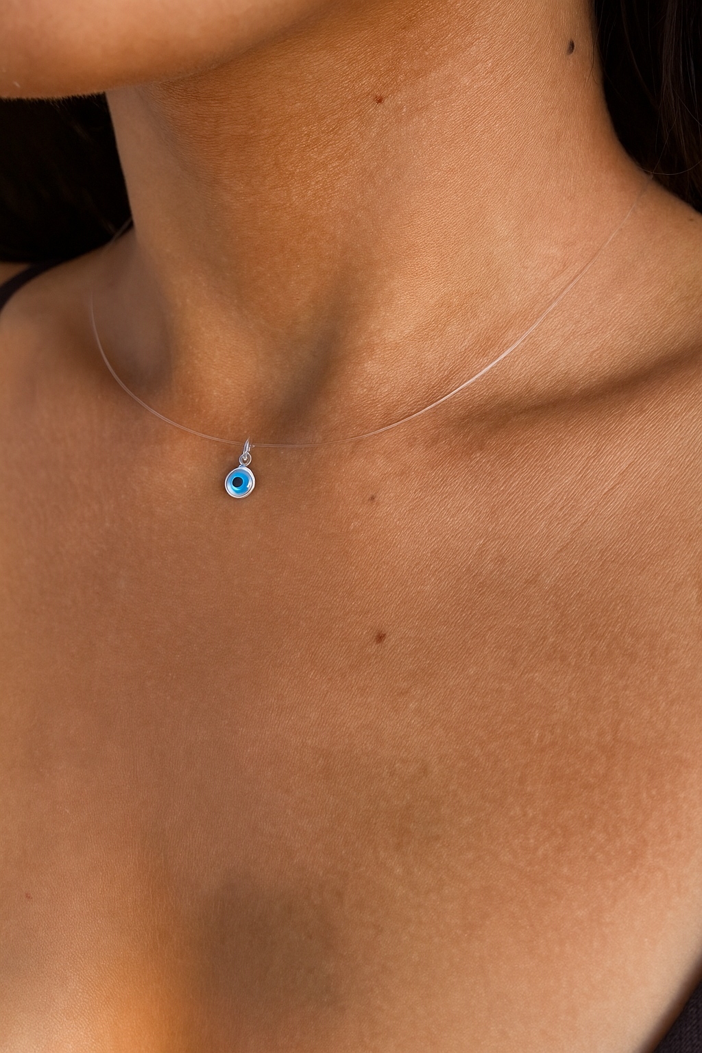 Choker Olho Grego Simples IV