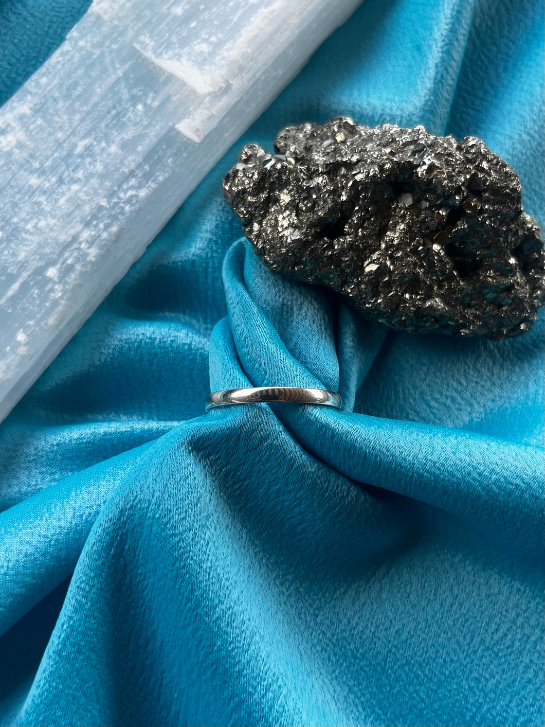 Aliança Prata Lisa IV