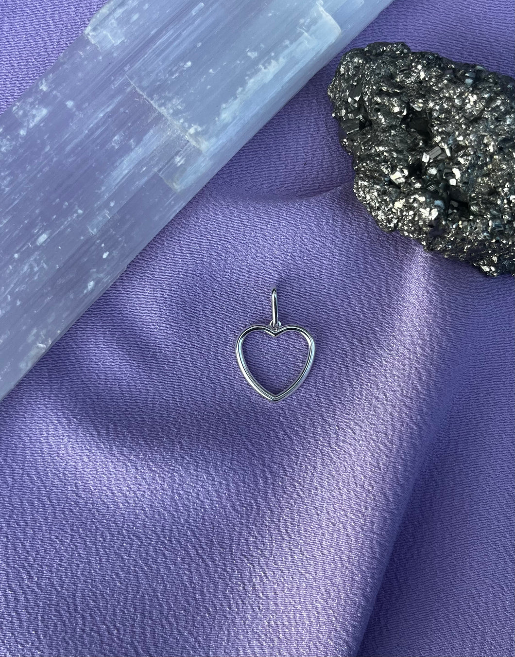 Pingente Coração Vazado