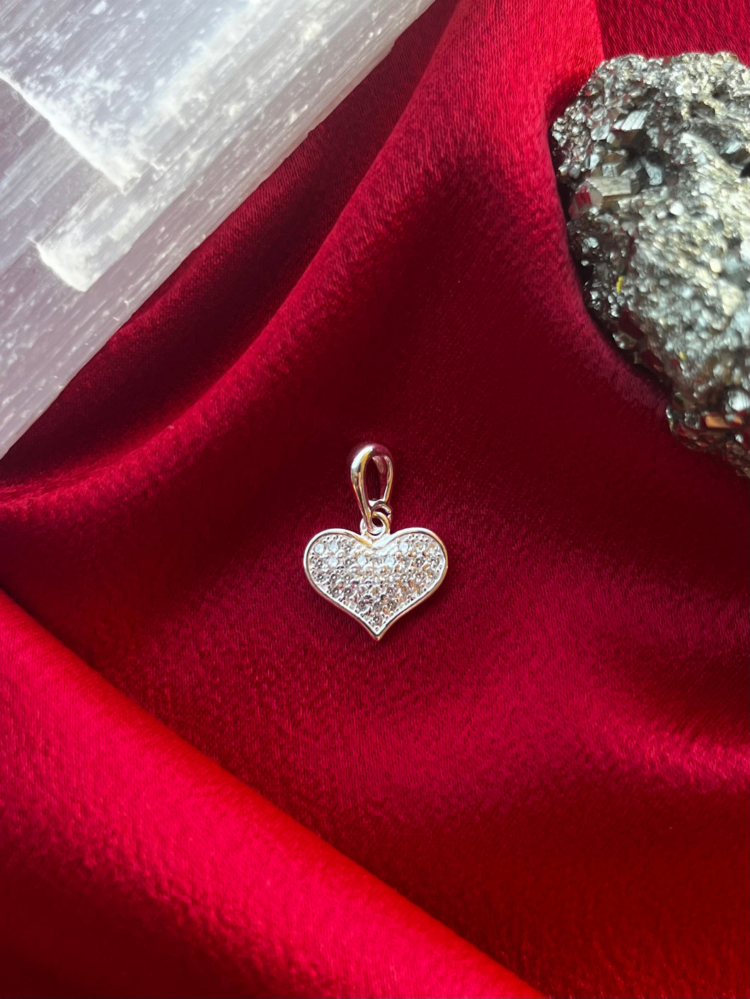 Pingente Coração Crav. IV