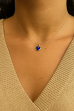 Carregar imagem no visualizador da galeria, Choker P. de Luz Coraçãozinho Azul
