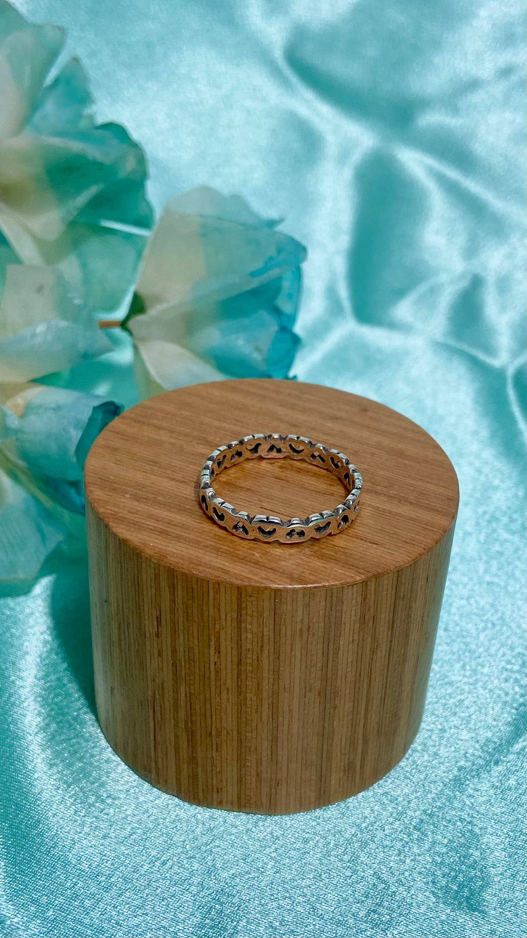 Anel Corações Indiano