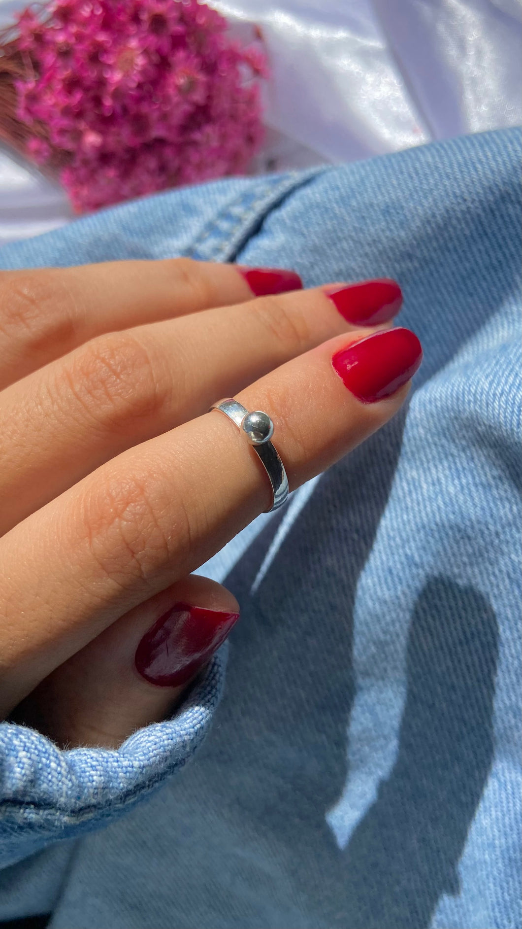 Anel Falange Bolinha