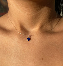 Carregar imagem no visualizador da galeria, Choker P. de Luz Coraçãozinho Azul
