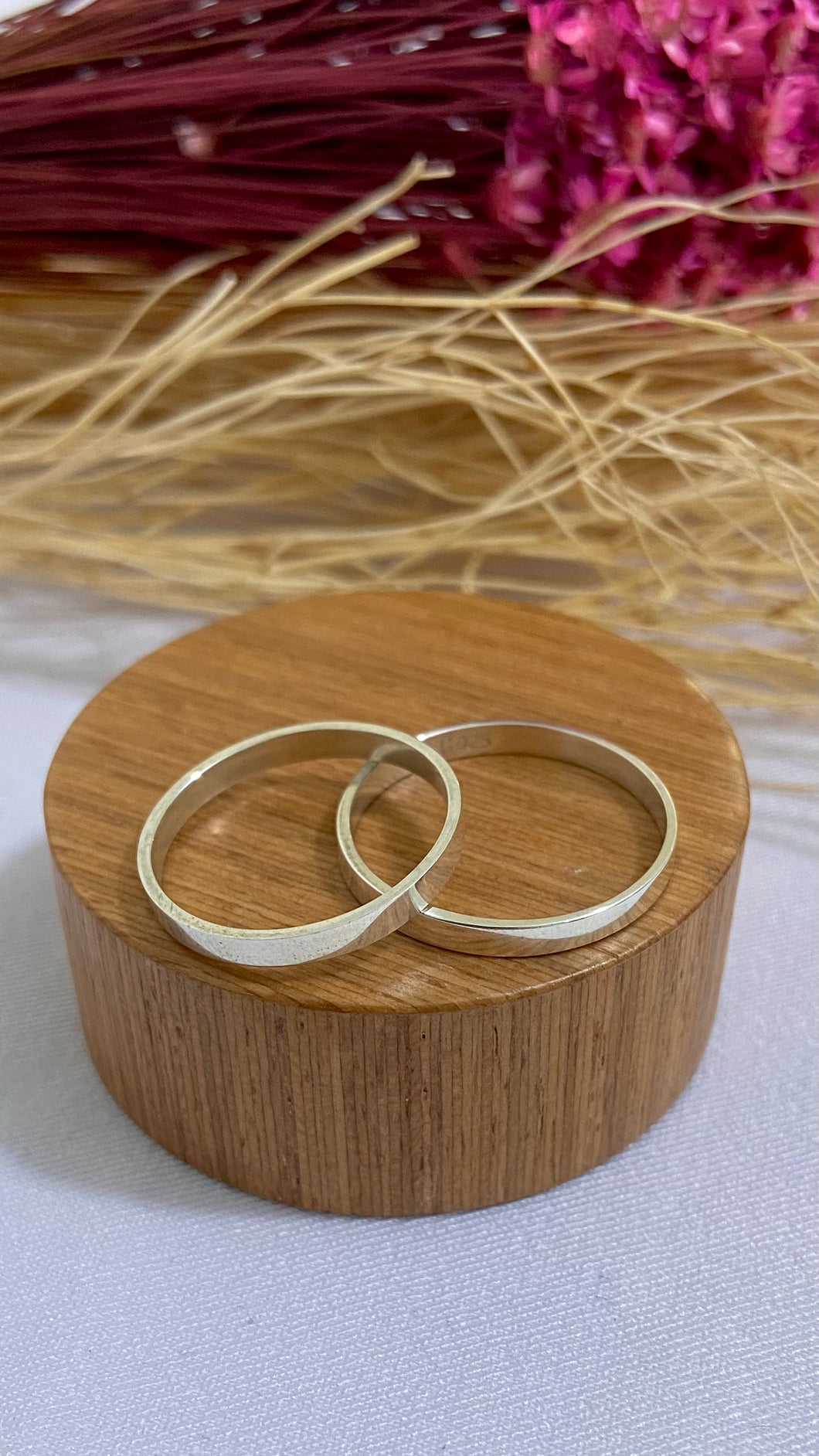 Aliança Prata Lisa II