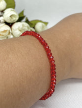 Carregar imagem no visualizador da galeria, Pulseira Swarovski Vermelha

